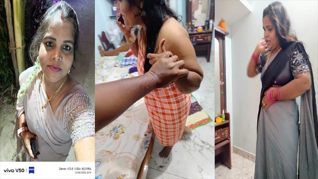 Tamil Aunty fucking with secret lover while husband in abroad Mms